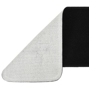 Tappetini per Scale 15 pz 60x25cm Neri Antiscivolo Rettangolari 340392