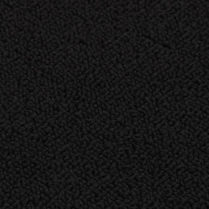 Tappetini per Scale Antiscivolo 15 pz 75x20cm Neri Rettangolari 340393