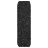 Tappetini per Scale 15 pz 75x20 cm Antracite Antiscivolo 340395