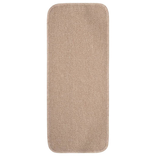 Tappetini Scale 15 pz 60x25 cm Beige Antiscivolo Rettangolari cod mxl 70787