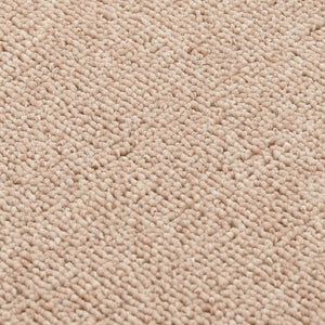 Tappetini Scale Antiscivolo 15 pz 75x20 cm Beige Rettangolari 340403