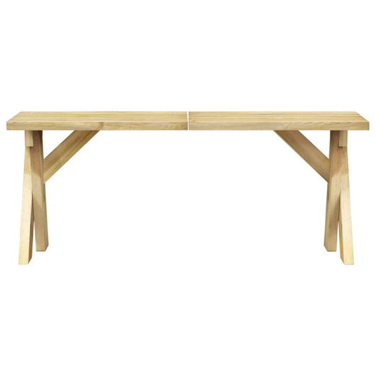 Panca da giardino mobili da giardino per esterni terrazza 110 x 36 x 44 cm legno di pino impregnato 02_0011169