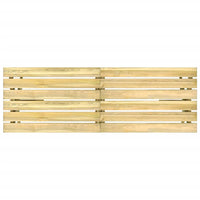 Tavolo da Giardino 220x73x70 cm in Legno di Pino Impregnato 318426