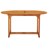 Tavolo da Giardino 200x100x75 cm in Legno Massello di Eucalipto cod mxl 34221