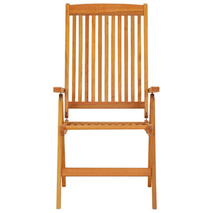 Sedie da Giardino Pieghevoli 2pz in Legno Massello di Eucalipto cod mxl 14258