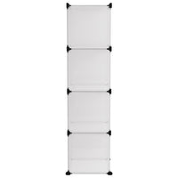 Organizzatore Portaoggetti con 12 Cubi Trasparenti in PP 340550