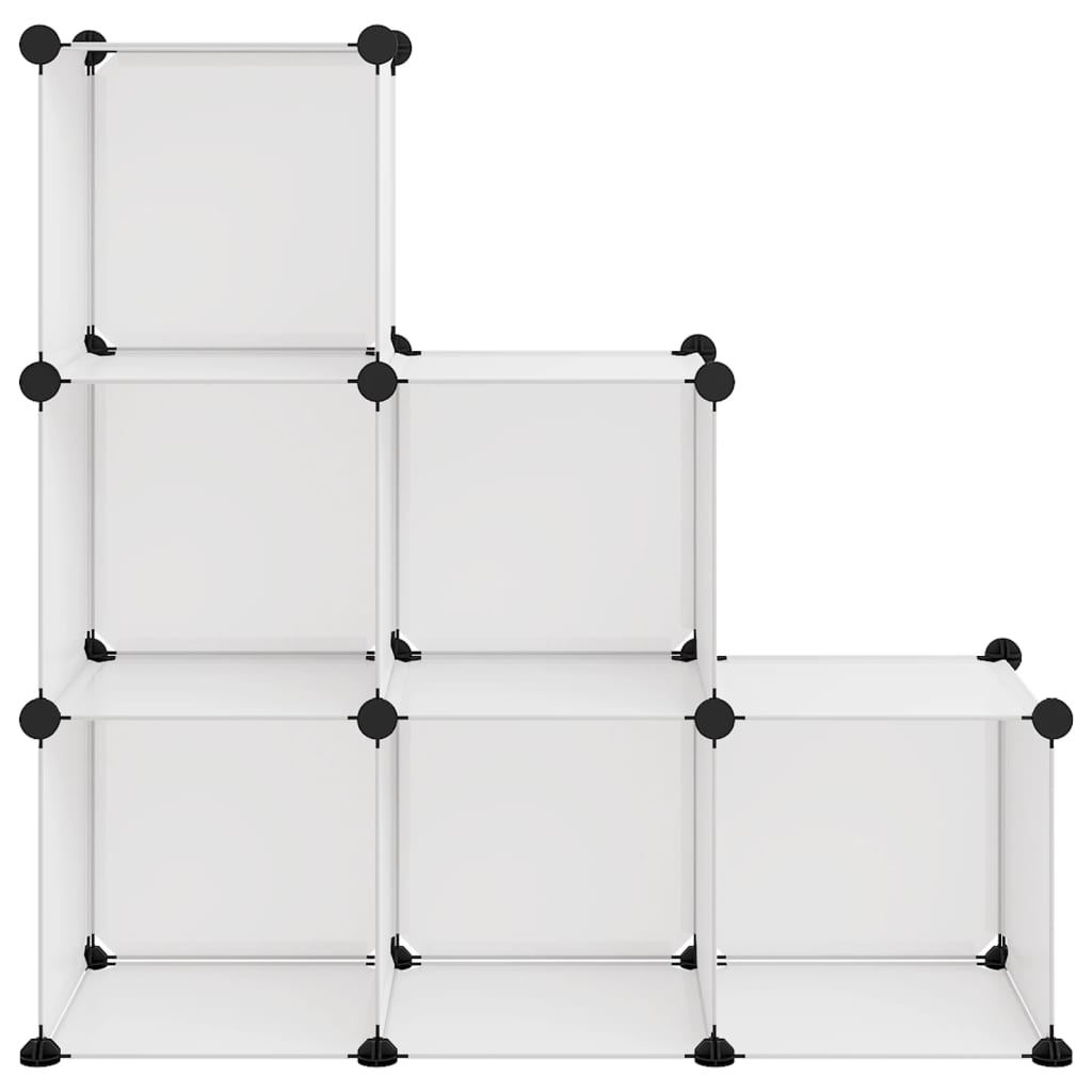 Organizzatore Portaoggetti con 6 Cubi Trasparenti in PP cod mxl 42672