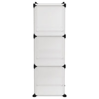 Organizzatore Portaoggetti con 6 Cubi Trasparenti in PP 340552