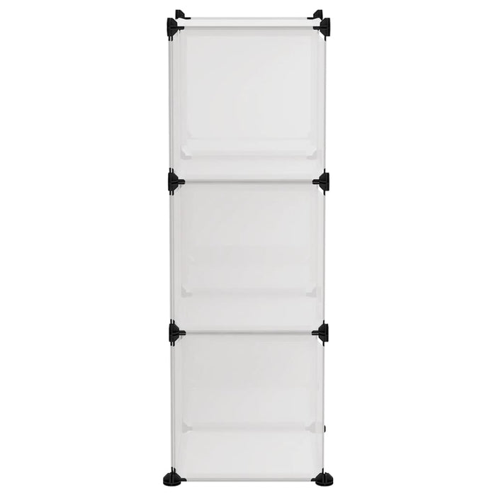 Organizzatore Portaoggetti con 6 Cubi Trasparenti in PP 340552