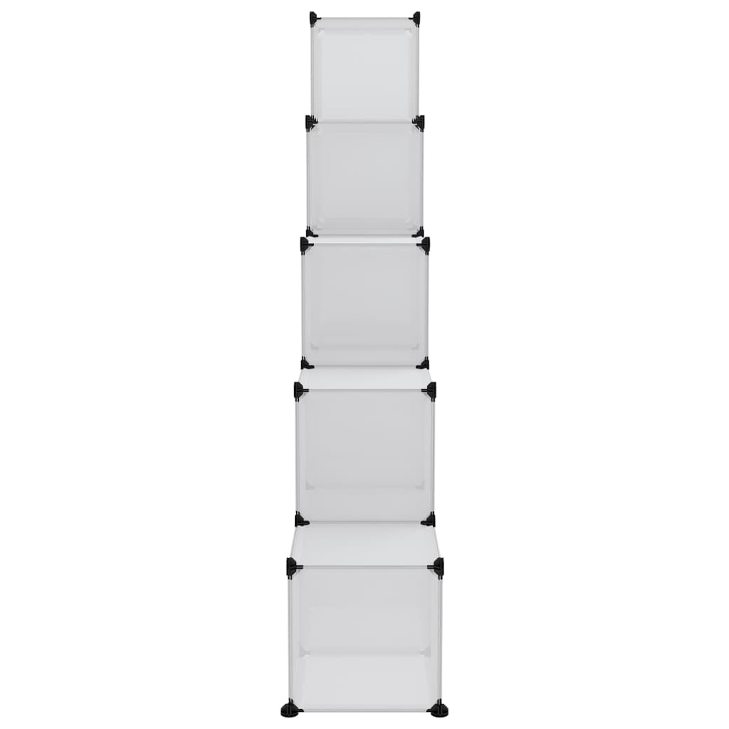 Organizzatore Portaoggetti con 15 Cubi e Ante Trasparenti in PP cod mxl 51455