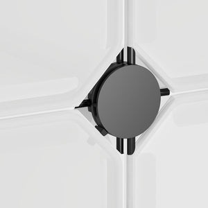 Contenitore a Cubo con 9 Cubi e Ante Trasparente PP 340557