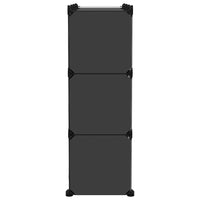 Organizzatore Portaoggetti con 9 Cubi e Ante Trasparenti in PP cod mxl 51925