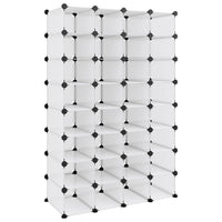 Scarpiera Trasparente 93x36,5x140 cm in PP 340559