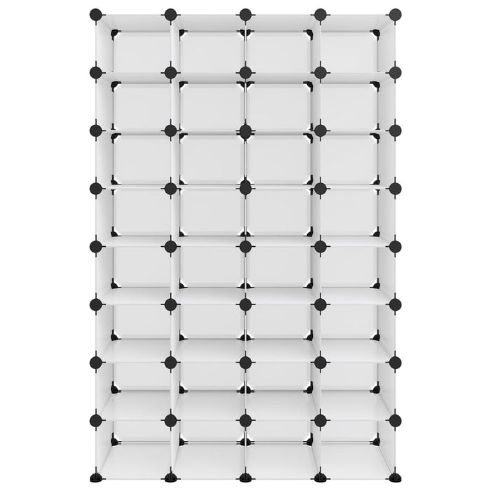 Scarpiera Trasparente 93x36,5x140 cm in PP cod mxl 42941