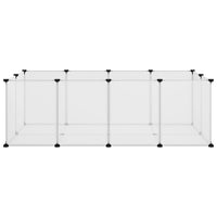 Gabbia per Piccoli Animali Trasparente 144x74x46,5cm PP Acciaio cod mxl 52091