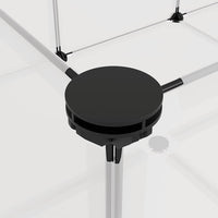 Gabbia per Piccoli Animali Trasparente 144x74x46,5cm PP Acciaio 340572