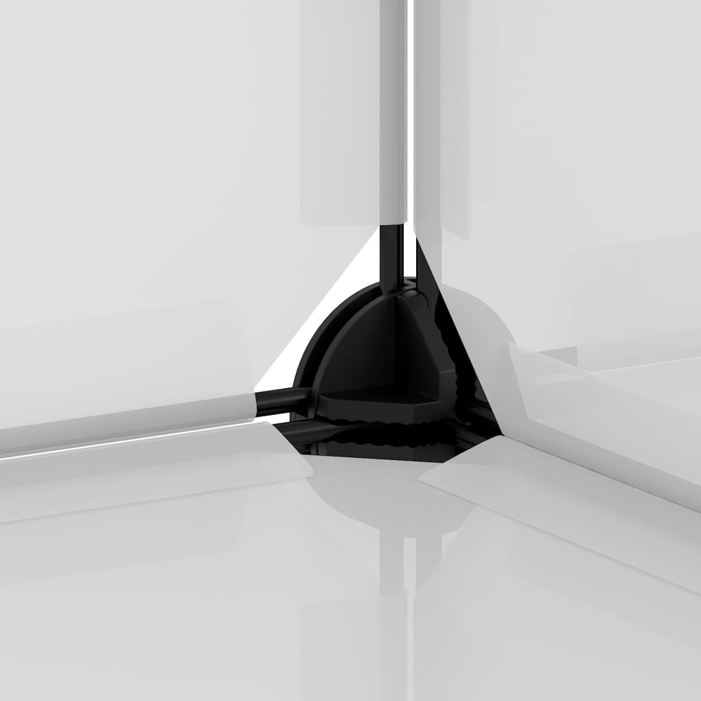 Gabbia per piccoli animali trasparente 142 x 74 x 93 cm PP e acciaio Trasparente 02_0041651