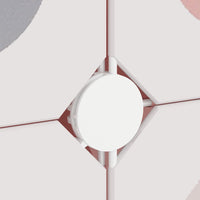 Scaffale Portaoggetti per Bambini con 6 Cubi Rosa in PP cod mxl 51698