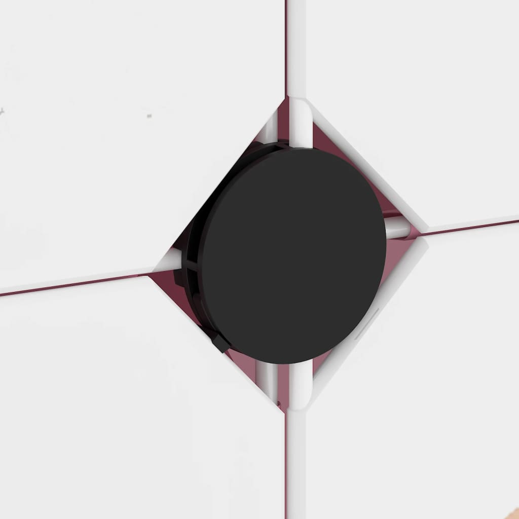 Scaffale Portaoggetti per Bambini con 12 Cubi Rosa in PP cod mxl 48348