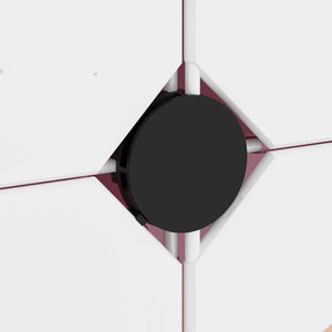 Scaffale Portaoggetti per Bambini con 12 Cubi Rosa in PP cod mxl 48348