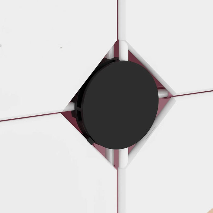 Scaffale Portaoggetti per Bambini con 12 Cubi Rosa in PP cod mxl 48348