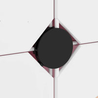 Scaffale Portaoggetti per Bambini con 12 Cubi Rosa in PP 340581