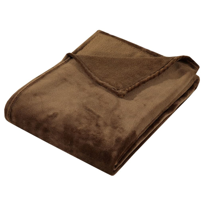 Coperta Marrone Cacao 130x170 cm in Poliesterecod mxl 103299