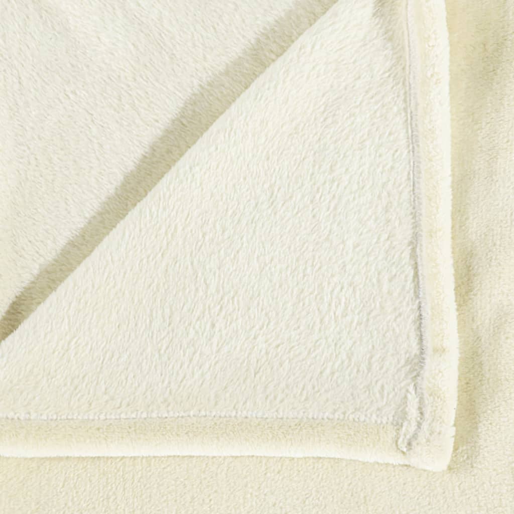 Coperta Crema 130x170 cm in Poliestere 136269
