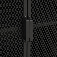 Armadietti 2 pz Marrone Rustico 72x36x82 cm Metallo e MDF 3095969