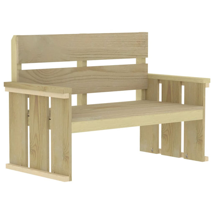 Set da Pranzo da Giardino 4 pz in Legno di Pino Impregnato 3096612