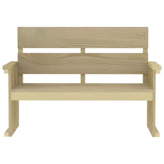 Set da Pranzo da Giardino 4 pz in Legno di Pino Impregnato 3096612