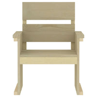 Set da Pranzo da Giardino 4 pz in Legno di Pino Impregnato 3096612