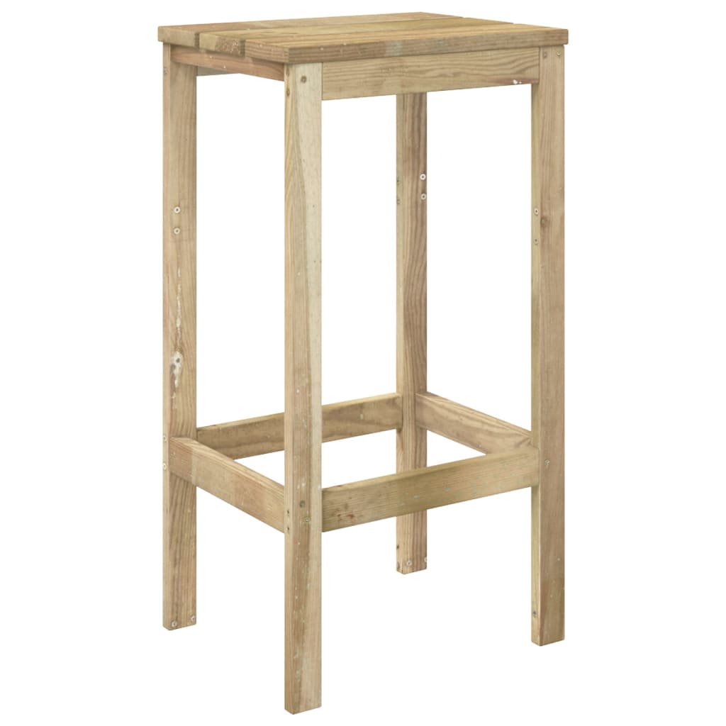 Set BistrÃ² da Giardino 7 pz in Legno di Pino Impregnato cod mxl 35985