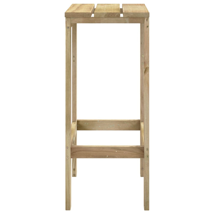 Set BistrÃ² da Giardino 7 pz in Legno di Pino Impregnato cod mxl 35985