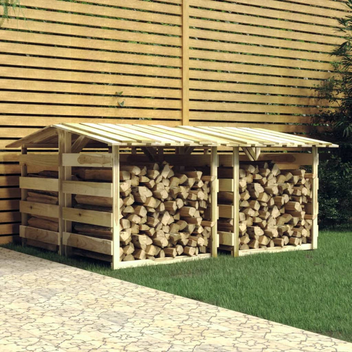 Pergole con Tetto 4 pz 100x90x100 cm Legno di Pino Impregnato cod mxl 73392