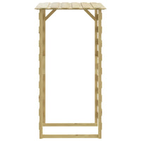 Pergole con Tetto 6 pz 100x90x200 cm Legno di Pino Impregnato cod mxl 71564