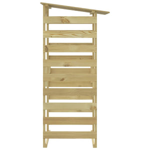 Pergole con Tetto 6 pz 100x90x200 cm Legno di Pino Impregnato 3096651