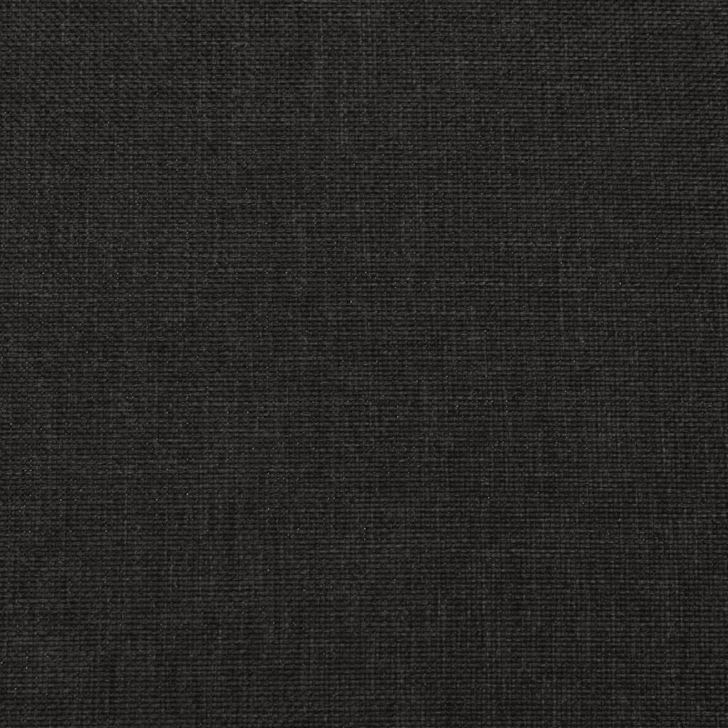 Poltrona Reclinabile in Tessuto Nero 340951