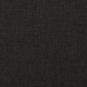 Poltrona Reclinabile in Tessuto Nero 340951