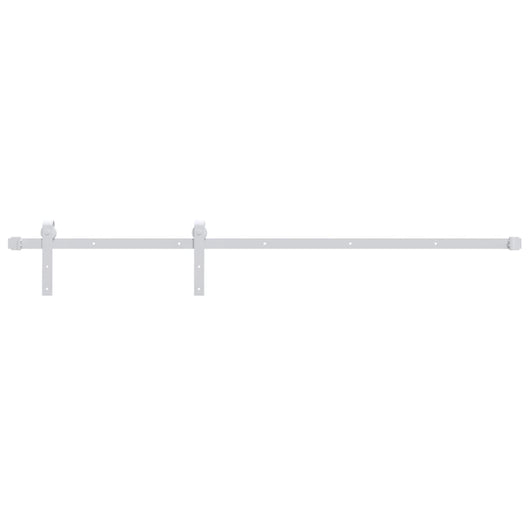 Kit Accessori per Porta Scorrevole 200 cm in Acciaio Biancocod mxl 130876