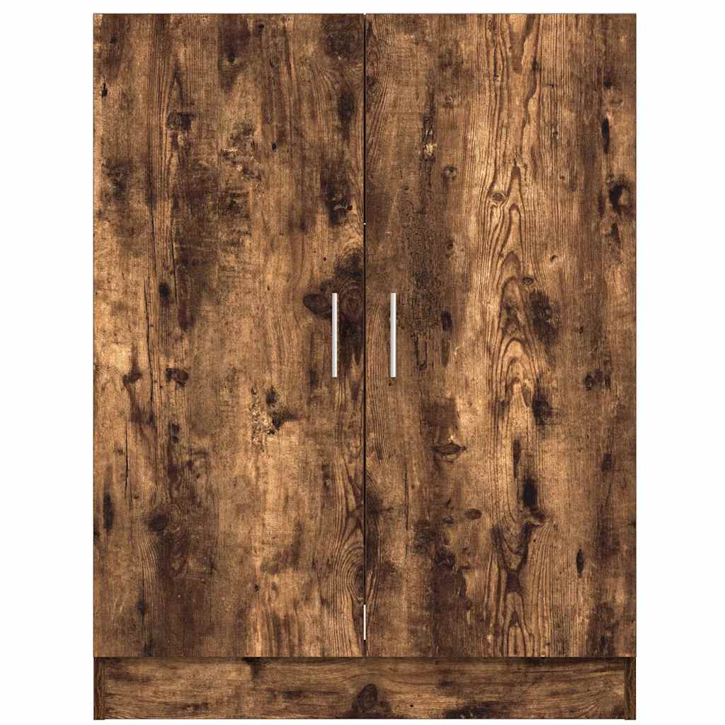 Mobile per Lavatrice Rovere Fumo 71x71,5x91,5 cm 813194