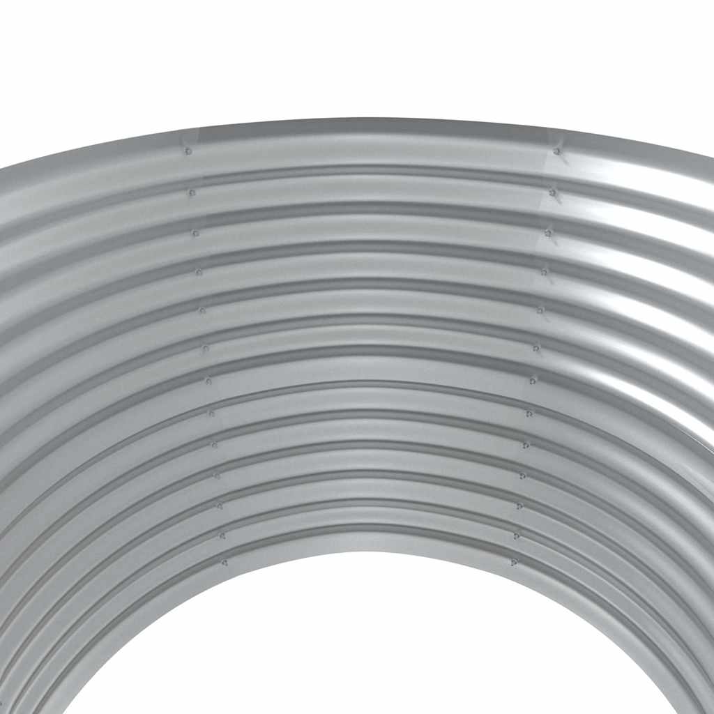 Vaso Giardino Acciaio Verniciato Polvere 100x100x68cm Antracite cod mxl 50618