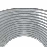 Vaso Giardino Acciaio Verniciato Polvere 100x100x68cm Antracite cod mxl 50618