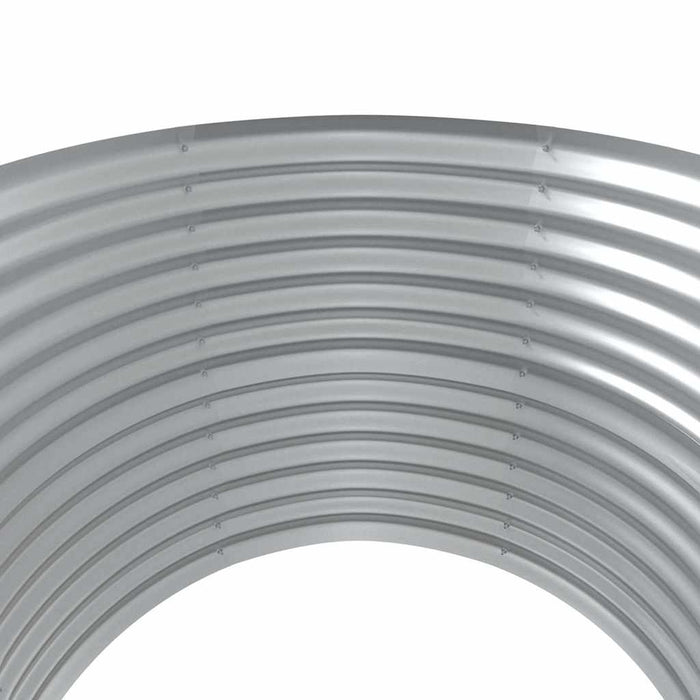 Vaso Giardino Acciaio Verniciato Polvere 100x100x68cm Antracite cod mxl 50618