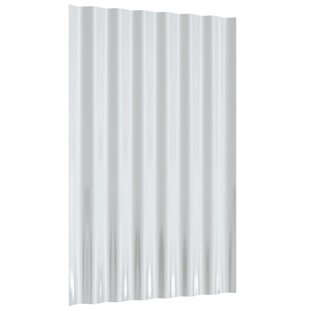 Pannelli Tetto 36pz Acciaio Verniciato a Polvere Verde 60x36 cm cod mxl 58183