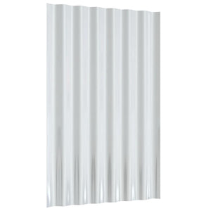 Pannelli Tetto 36pz Acciaio Zincato 60x36 Antracite 319131