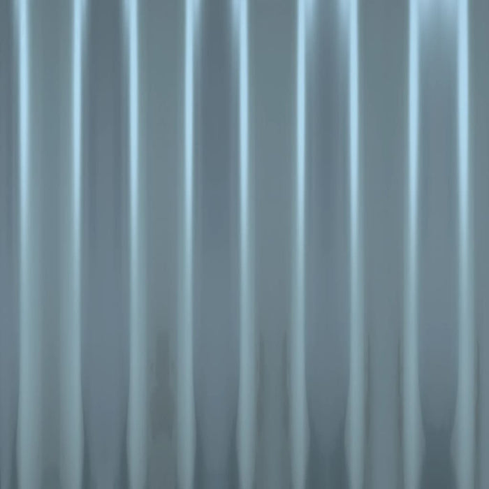 Pannelli Tetto 12pz Acciaio Zincato Grigio 80x36cm 319134