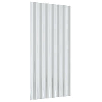 Pannelli Tetto 12 pz Acciaio Verniciato Polvere Antracite 80x36 319136