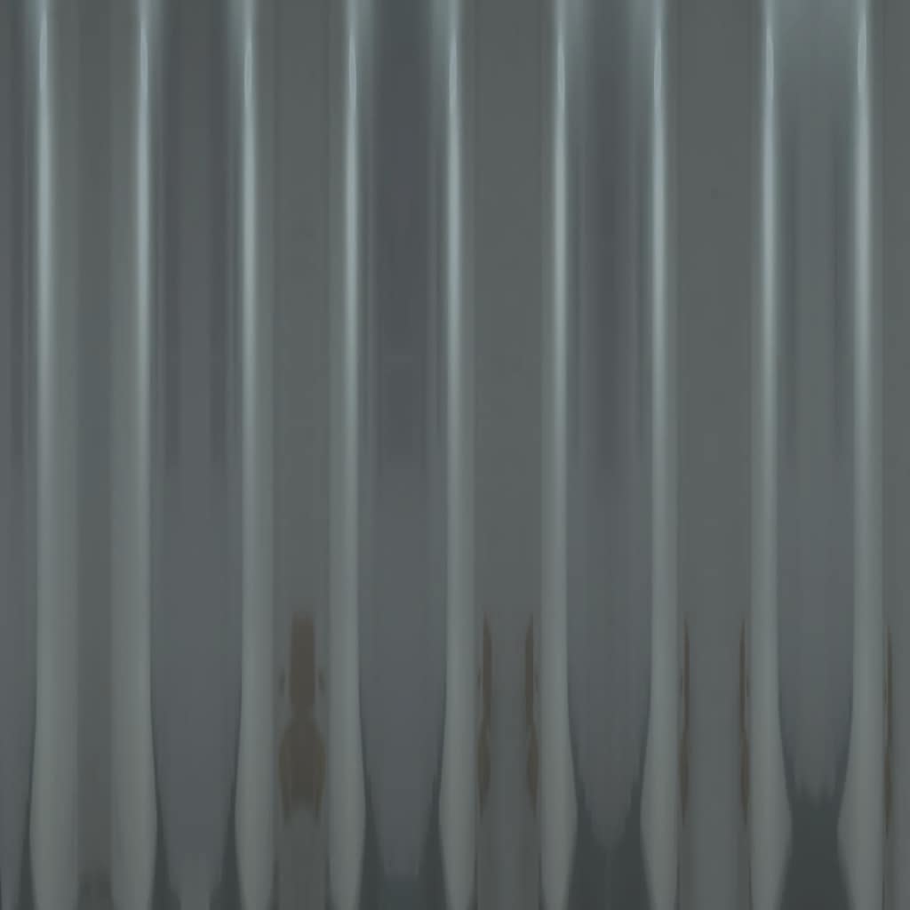 Pannelli Tetto 36pz Acciaio Zincato 80x36 Antracite 319141