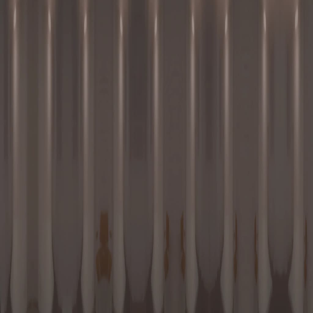 Pannelli Tetto 12pz Acciaio Verniciato Polvere Marrone 100x36cm cod mxl 70988